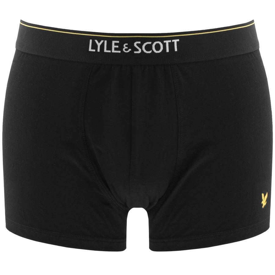 Alternative Image for ProductLyle And Scott Five Pack Trunks Black2
